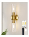 Applique murale Dore et Ambre a presence elegante et lumiere agreable 3000 K