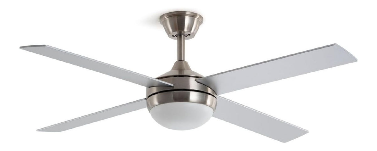 Luminaire Argente et Ambre aux lignes epurees avec eclairage confortable 30W