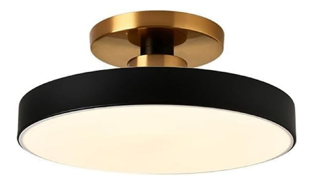 Plafonnier Ambre au style moderne avec conception fonctionnelle