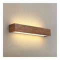Applique murale Blanc et Ambre aux lignes epurees avec eclairage confortable 8W 3000K
