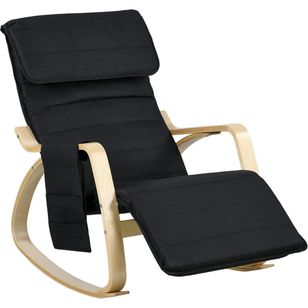 Chaises avec repose-genoux finition bois revetement velours gris clair