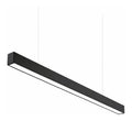 Suspension Noir et Blanc a presence elegante et lumiere agreable 48W IP20 4000K