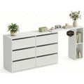 Armoires avec tiroirs finition bois blanc variante 2321