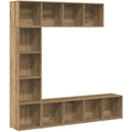 Tables gigognes finition bois structure metal noir variante 2741