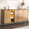 Armoires finition bois noir variante 2057