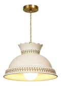 Eclairage Blanc et Dore contemporain en version suspension M4-8268