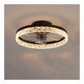 Plafonnier Blanc et Ambre a presence elegante et lumiere agreable 30W 3000K