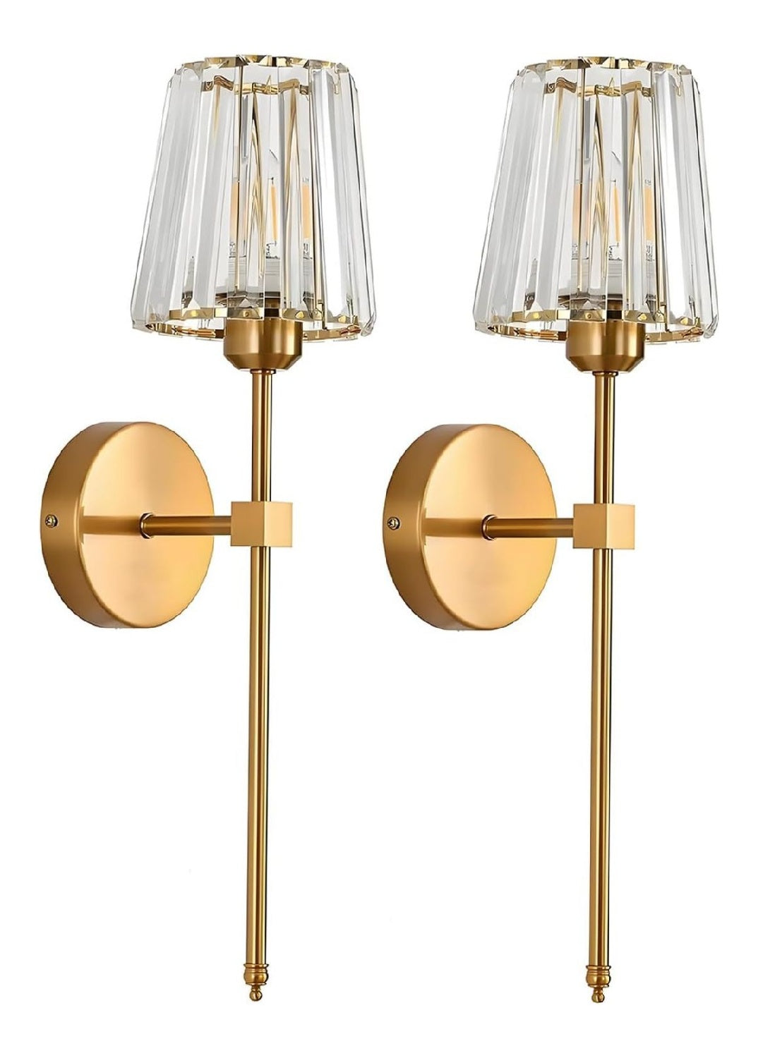Applique murale Dore et Ambre au style moderne avec conception fonctionnelle 60W E27