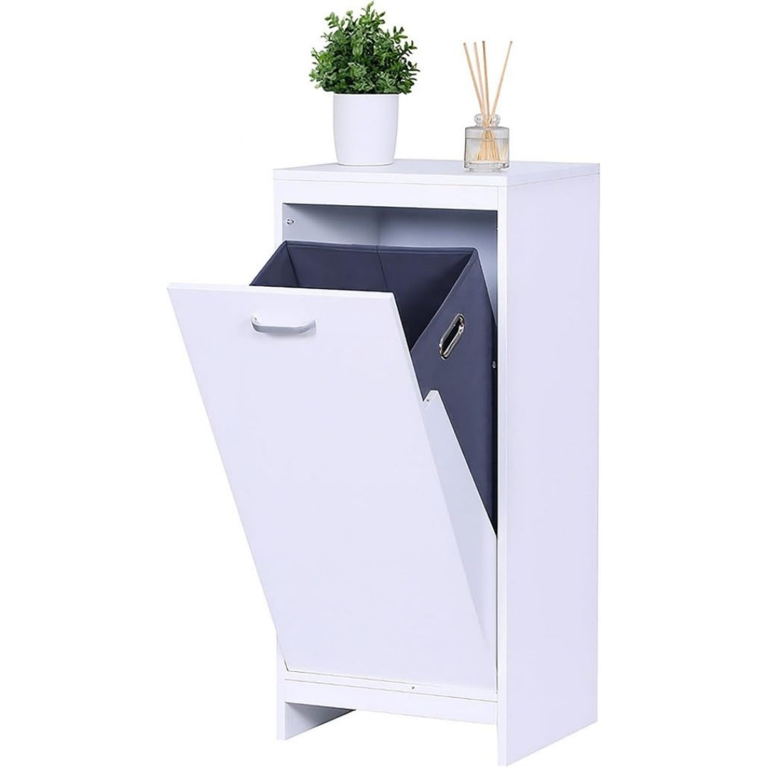 Rangements sur pied avec tiroirs finition bois chene
