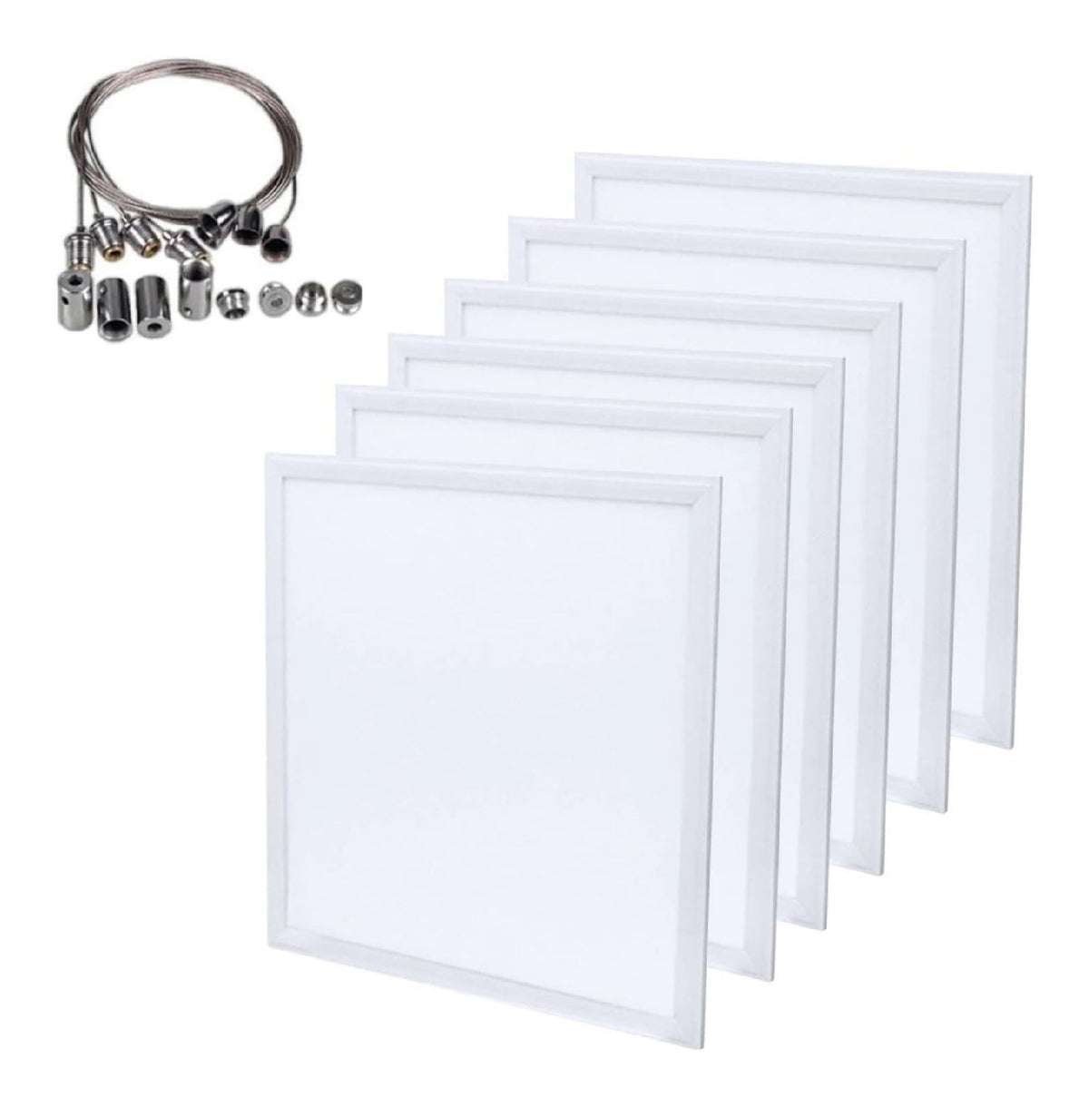 Solution lumineuse Blanc et Rouge au dessin sobre en format plafonnier 40W 6000K