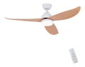 Lustre Blanc et Ambre a presence elegante et lumiere agreable 48 W 3000K