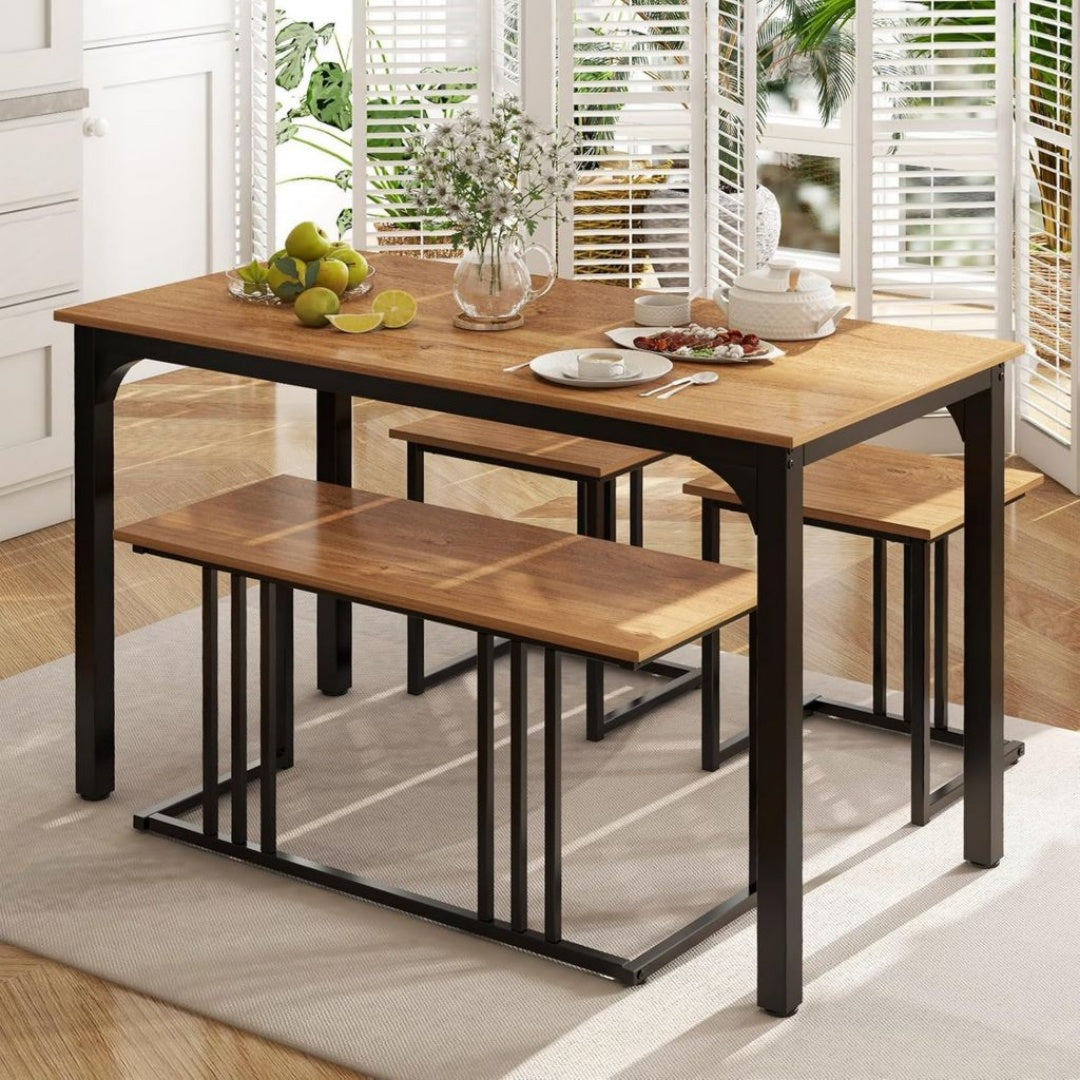 Tabourets structure metal revetement velours gris