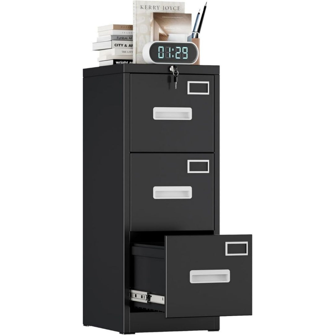 Rangement de dossiers reglable noir variante 2711