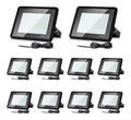 Solution lumineuse Blanc et Rouge au dessin sobre en format applique murale 50W IP66 3000K